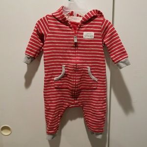 Carter's Baby Boy Zip-up Warm Bodysuit (6 months)